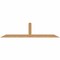 Ekena Millwork Portland Smooth Timber Gable Bracket, Western Red Cedar, 72"W x 18"H x 1 1/2"D x 3 1/2"F, 6/12 Pitch GBW072X18X0204POR00SWR - alternate 1